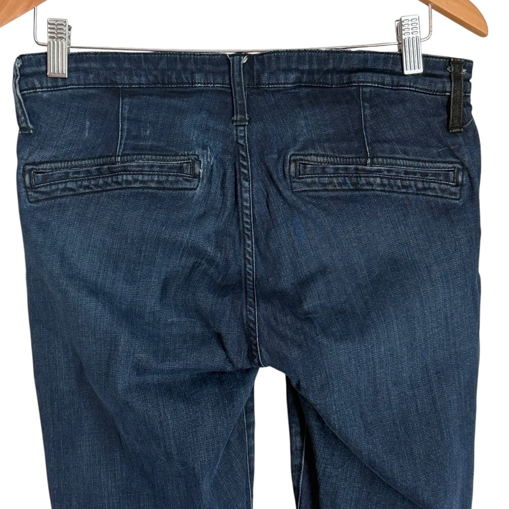 Helmut Lang Dark Vintage Skinny Jeans Womens Size 31 Denim Minimalist Chic - Picture 5 of 13